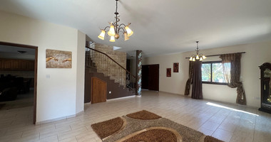 FOR SALE 4 BEDROOM HOUSE WITH EXTRA 5TH LOFT ROOM AND LARGE GARDEN IN AGIOS ATHANASIOS.