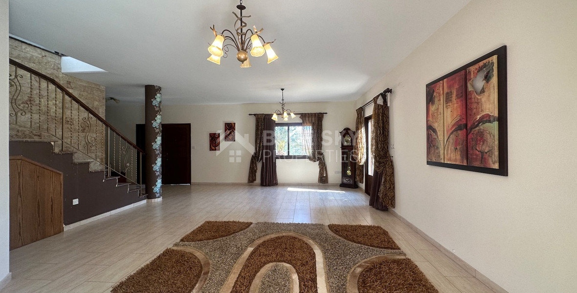 FOR SALE 4 BEDROOM HOUSE WITH EXTRA 5TH LOFT ROOM AND LARGE GARDEN IN AGIOS ATHANASIOS.