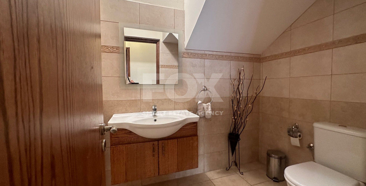 FOR SALE 4 BEDROOM HOUSE WITH EXTRA 5TH LOFT ROOM AND LARGE GARDEN IN AGIOS ATHANASIOS.