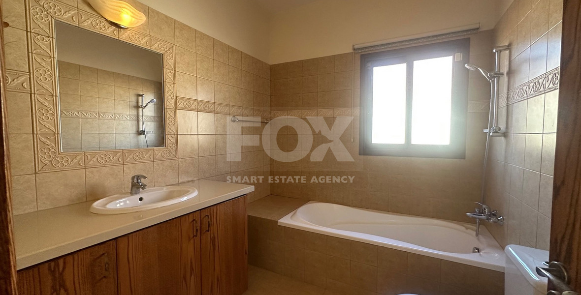 FOR SALE 4 BEDROOM HOUSE WITH EXTRA 5TH LOFT ROOM AND LARGE GARDEN IN AGIOS ATHANASIOS.
