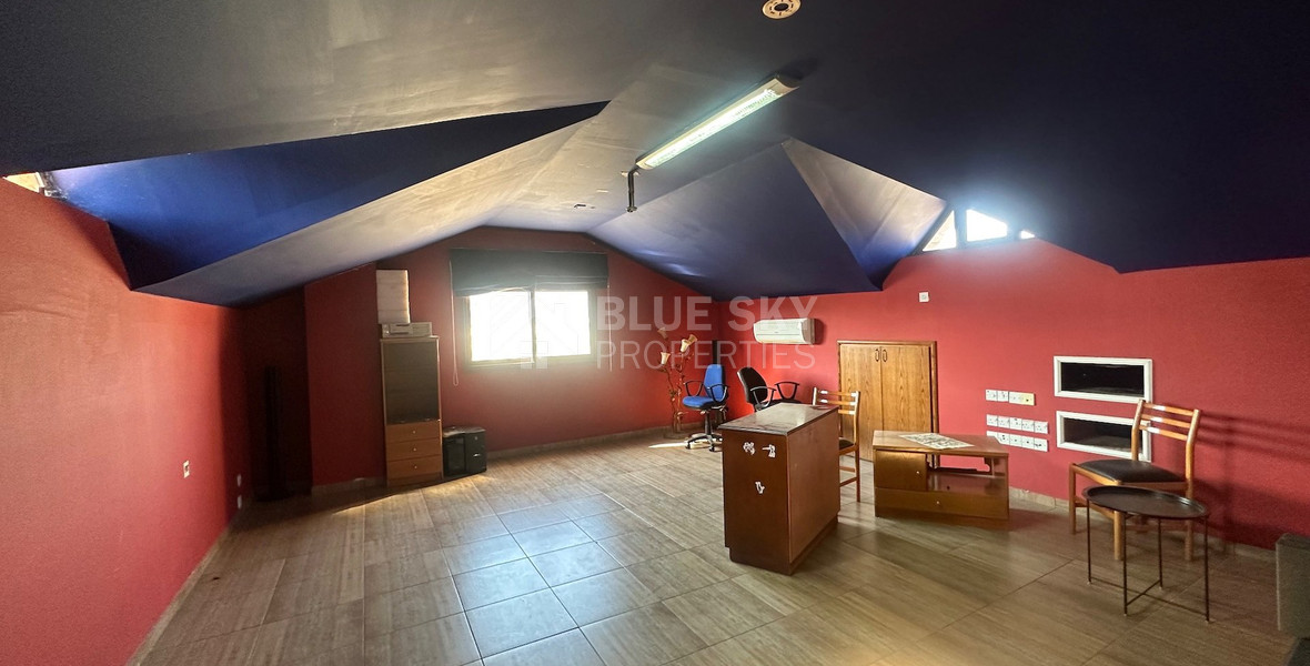 FOR SALE 4 BEDROOM HOUSE WITH EXTRA 5TH LOFT ROOM AND LARGE GARDEN IN AGIOS ATHANASIOS.