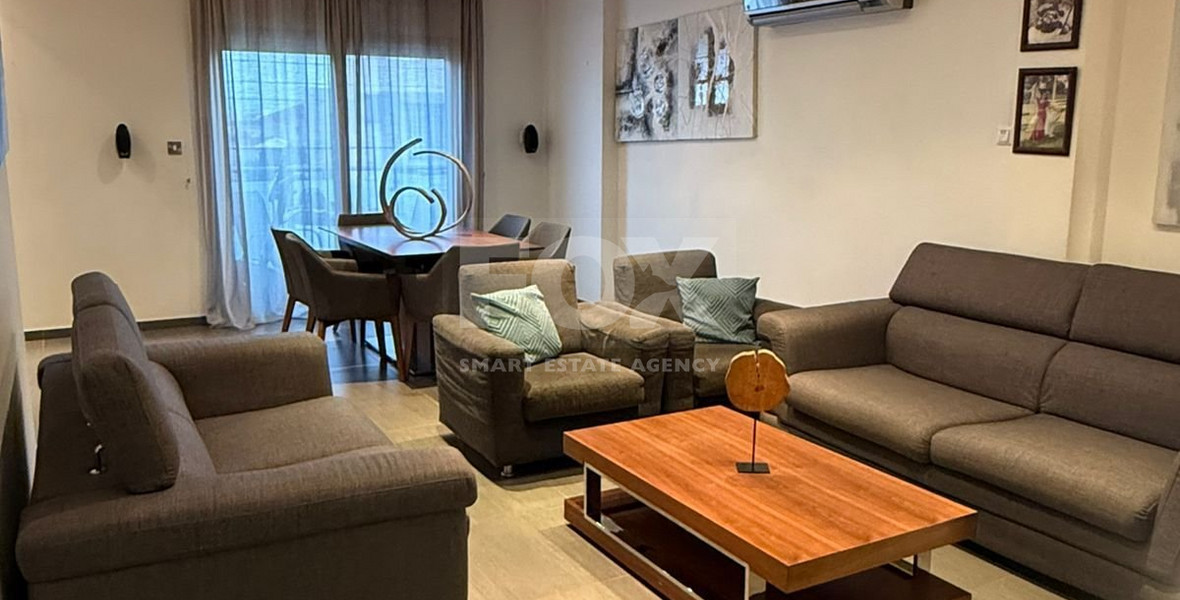 Spacious Three Bedroom Apartment in  Agia Filaxi For Rent