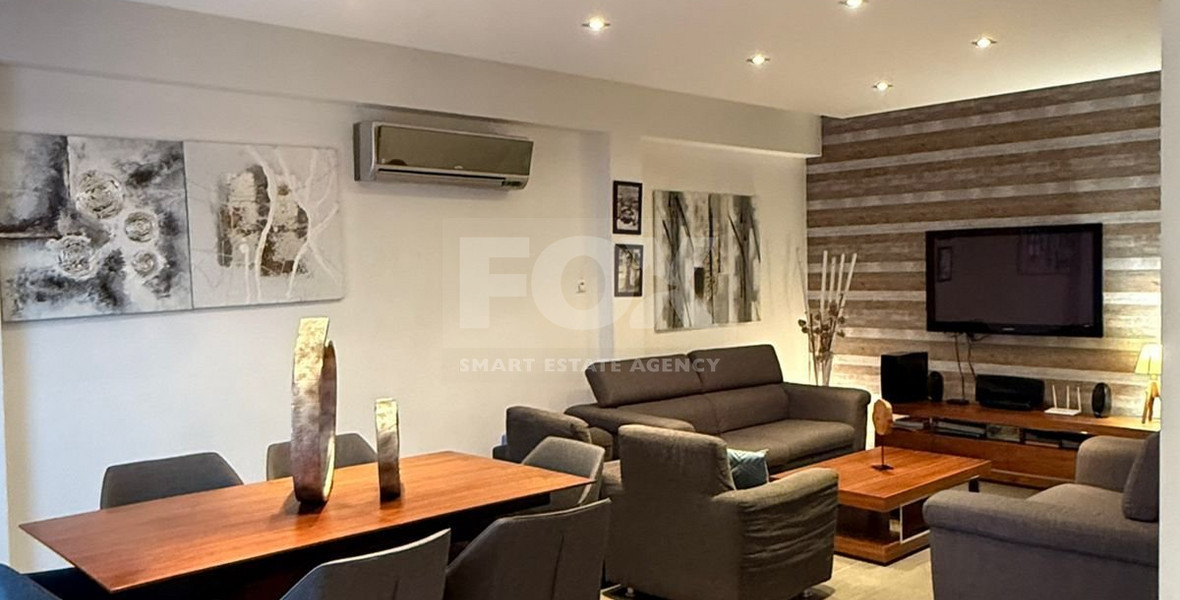 Spacious Three Bedroom Apartment in  Agia Filaxi For Rent