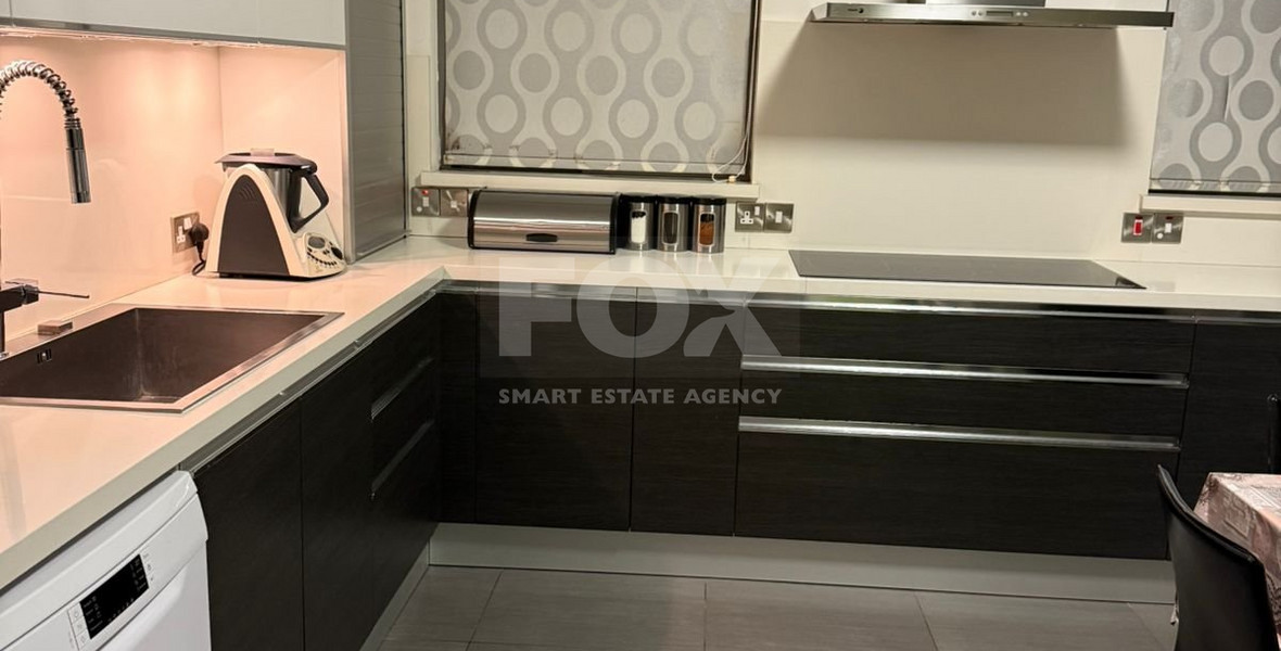Spacious Three Bedroom Apartment in  Agia Filaxi For Rent