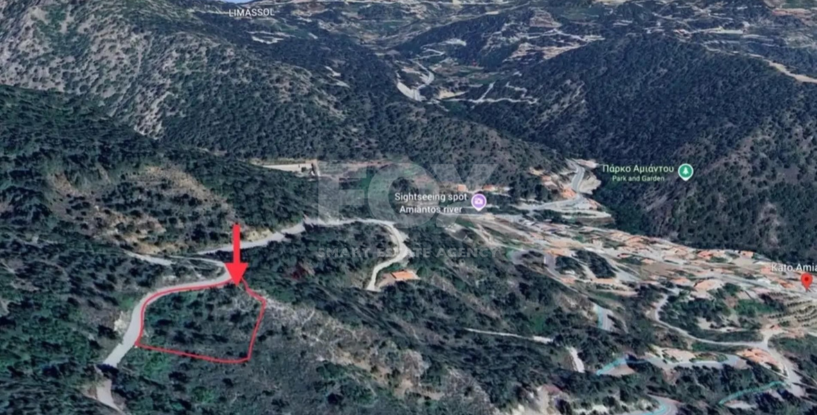 Large Development Land with Mesmerising Panoramic View for Sale in Kato Amiantos