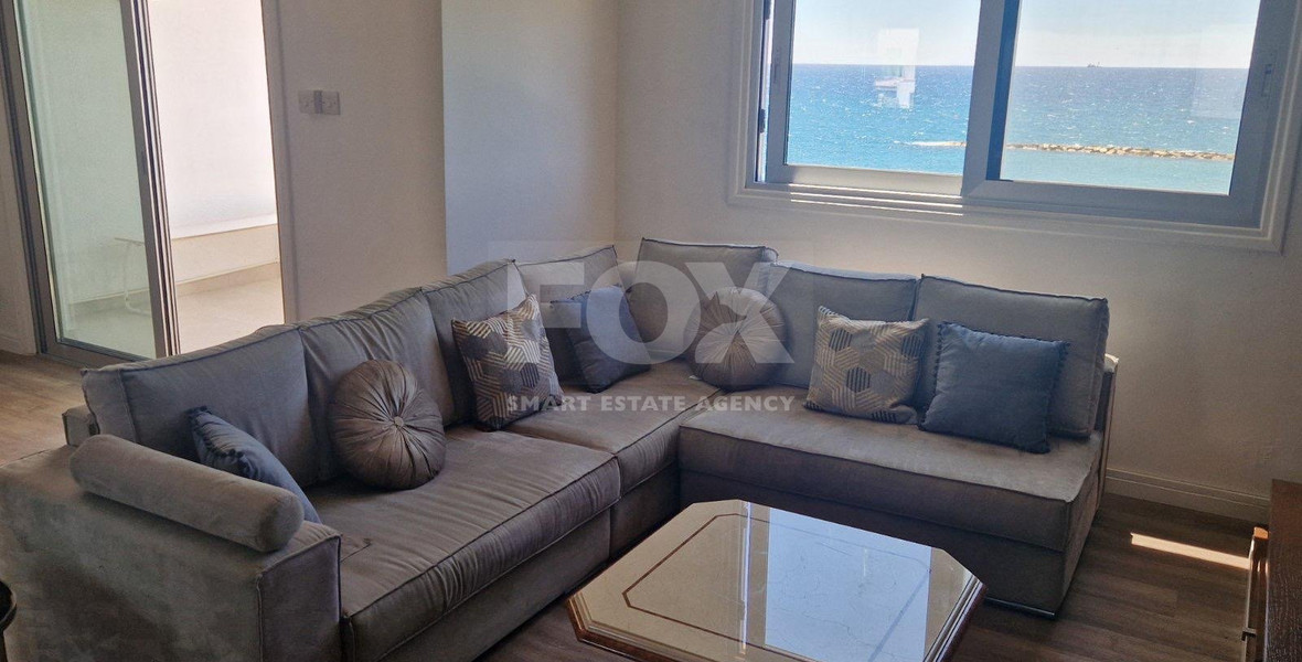 Sea View Furnished Apartment for rent in Agios Tychon Tourist Area