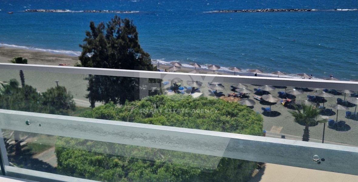 Sea View Furnished Apartment for rent in Agios Tychon Tourist Area