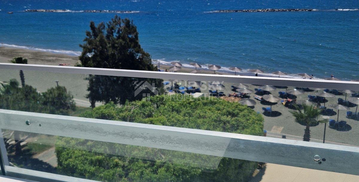 Sea View Furnished Apartment for rent in Agios Tychon Tourist Area