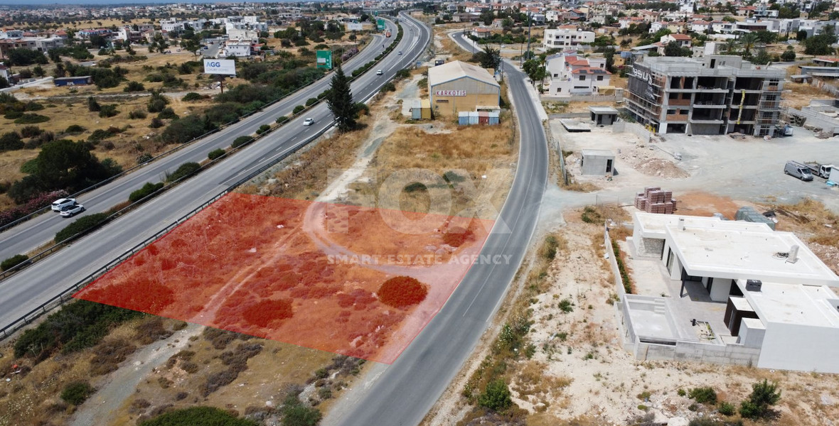 Prime Plot for Sale in Ypsonas – Solid Potential for Commercial Licensing or Mixed-Use Development