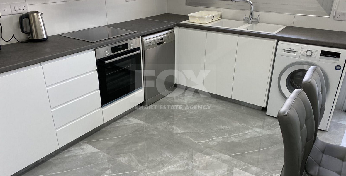 Modern 3 Bed Apartment For Rent in Tourist Area Potamos Germasogeias Second Line from Beach