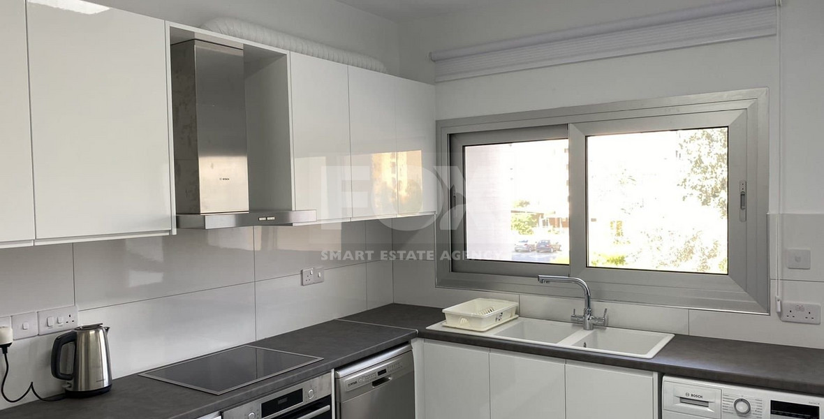 Modern 3 Bed Apartment For Rent in Tourist Area Potamos Germasogeias Second Line from Beach