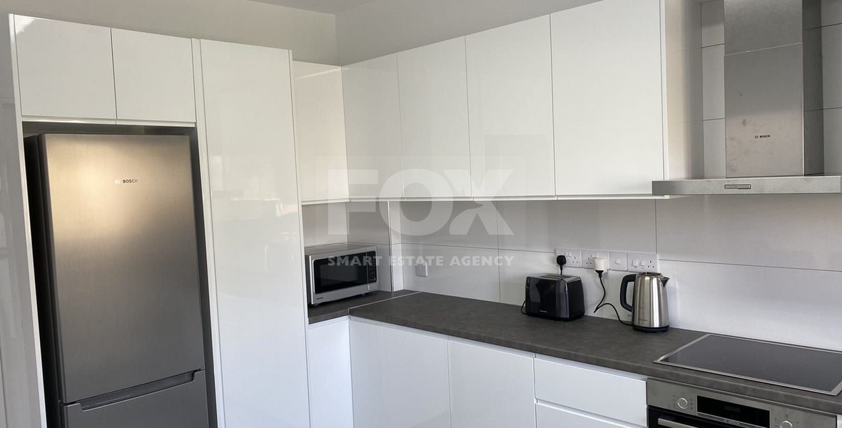 Modern 3 Bed Apartment For Rent in Tourist Area Potamos Germasogeias Second Line from Beach