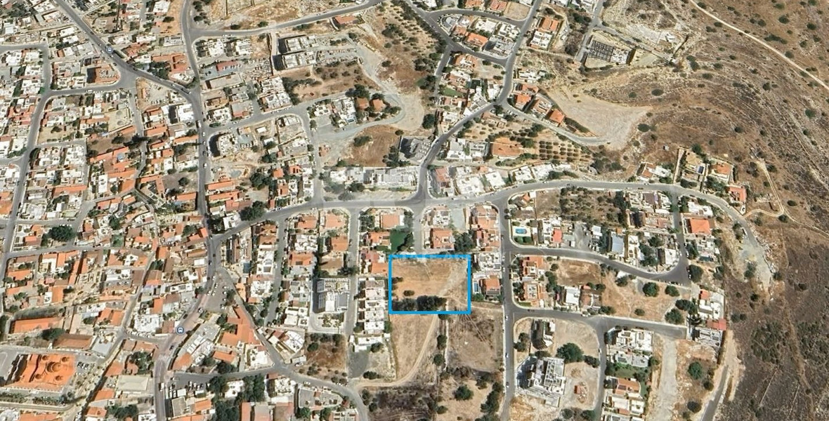 Prime Development Land For Sale in Agia Filaxi with Amazing City and Sea View