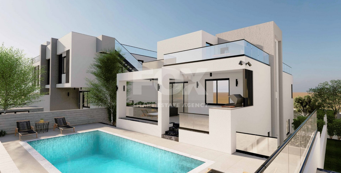 An exceptional Four bedroom villa in Chloraka area, for sale in Paphos