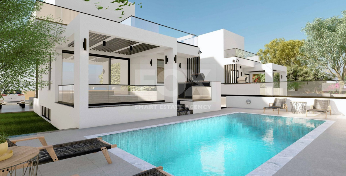 An exceptional Four bedroom villa in Chloraka area, for sale in Paphos