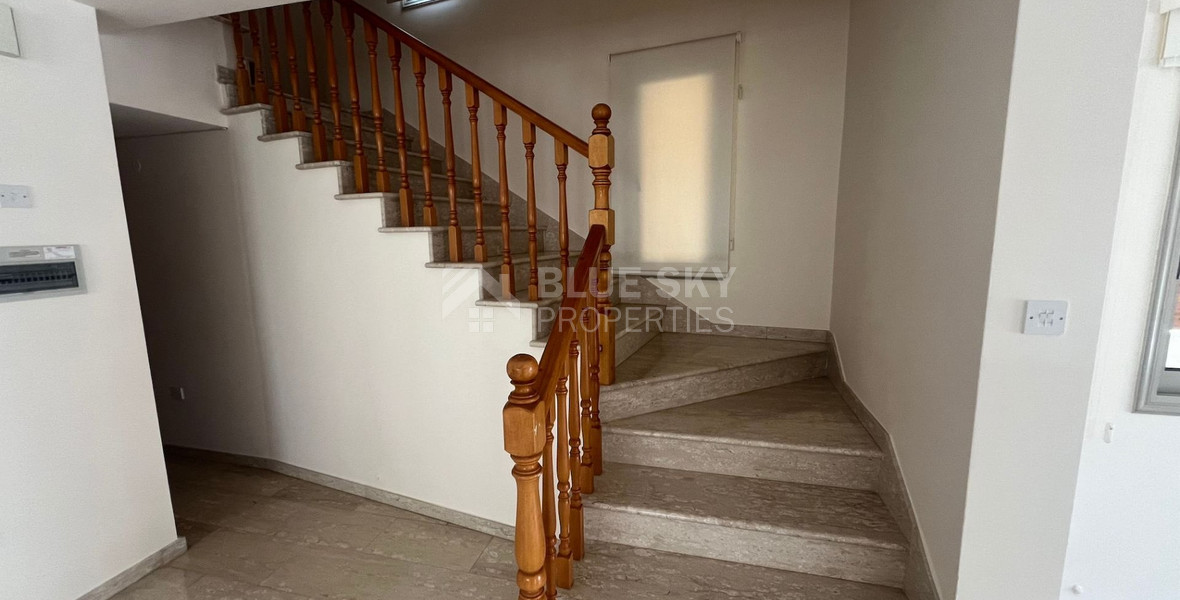 Beautiful and Spacious Four Bedroom House for Rent in Agia Filaxi