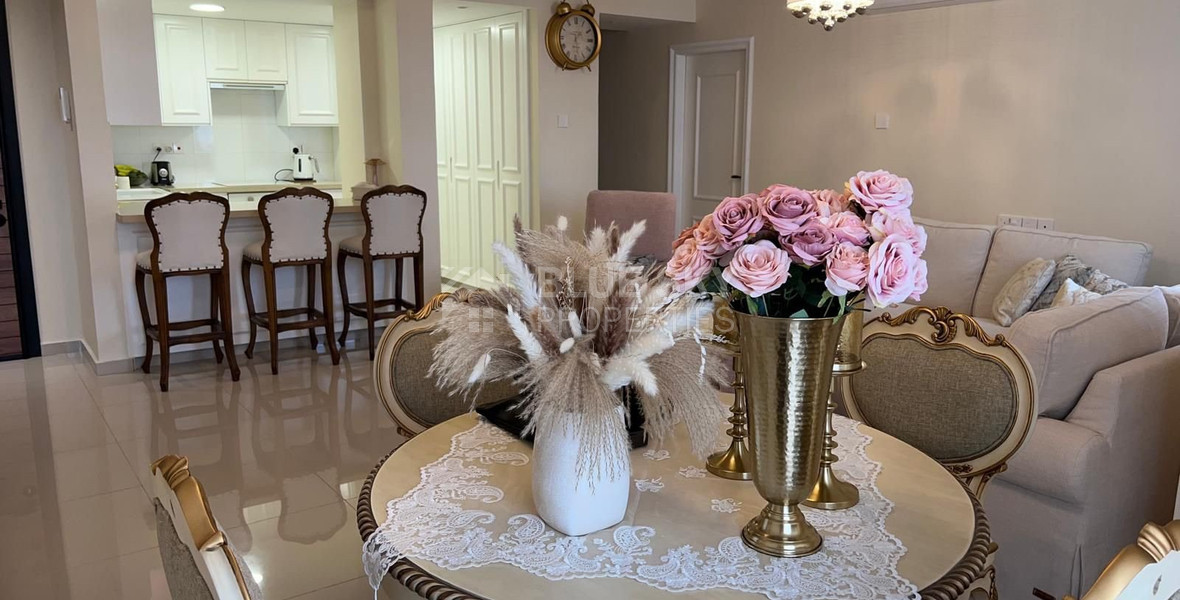 Three Bedroom Apartment with private garden for sale in Chloraka