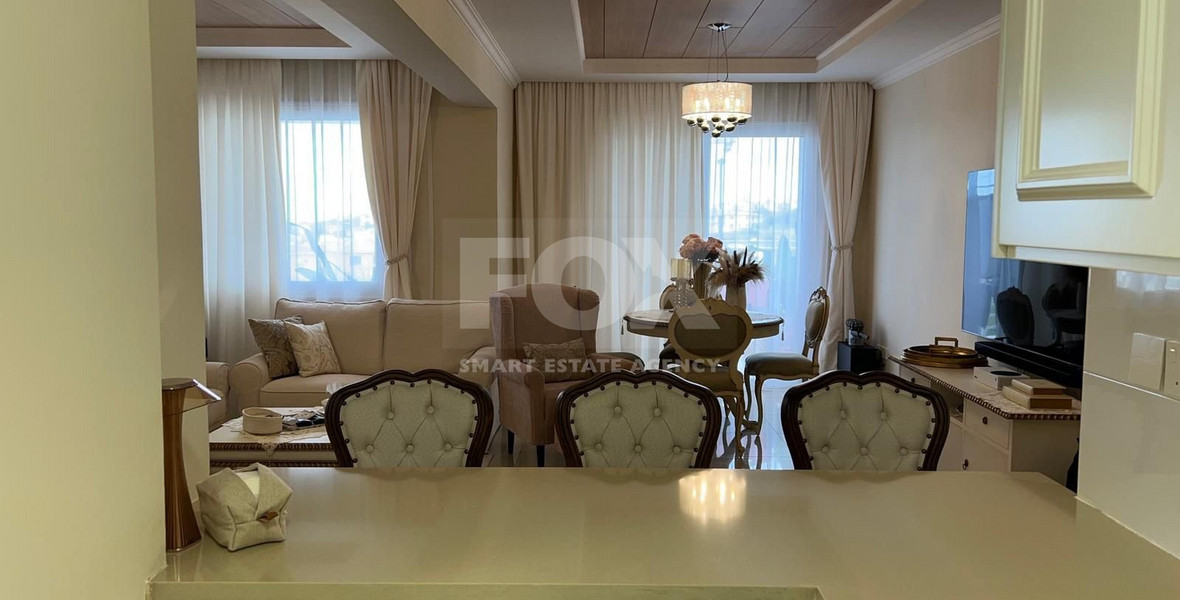 Three Bedroom Apartment with private garden for sale in Chloraka