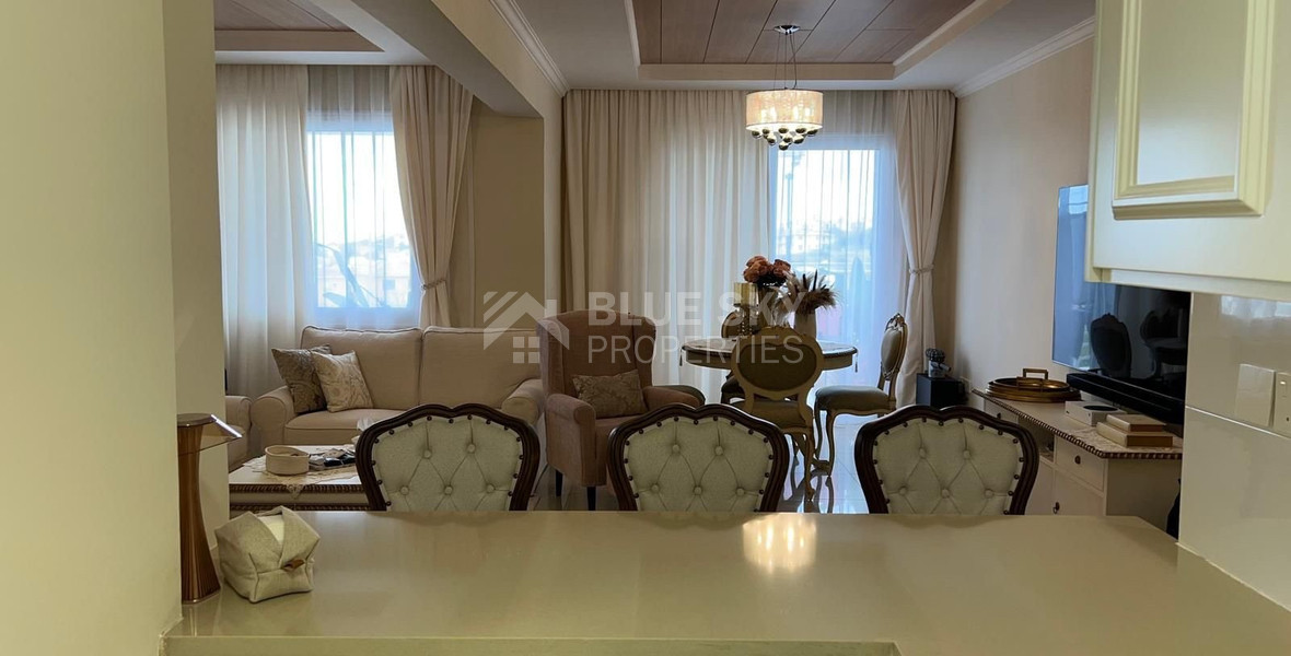 Three Bedroom Apartment with private garden for sale in Chloraka