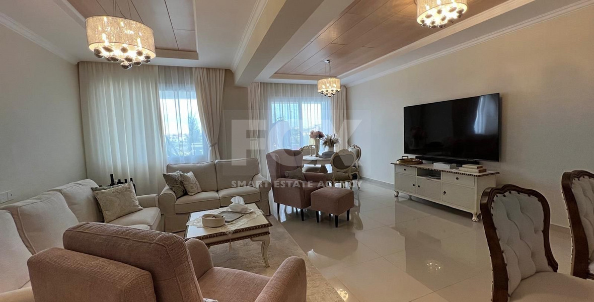Three Bedroom Apartment with private garden for sale in Chloraka