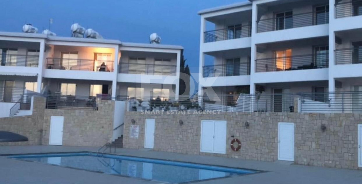 Three Bedroom Apartment with private garden for sale in Chloraka