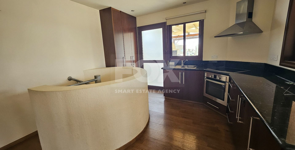 Huge-Furnished, Duplex Apartment, Two Plus One Bedroom With Huge Veranda For Rent In Kato Polemidia