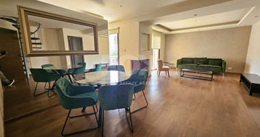 Huge-Furnished, Duplex Apartment, Two Plus One Bedroom With Huge Veranda For Rent In Kato Polemidia