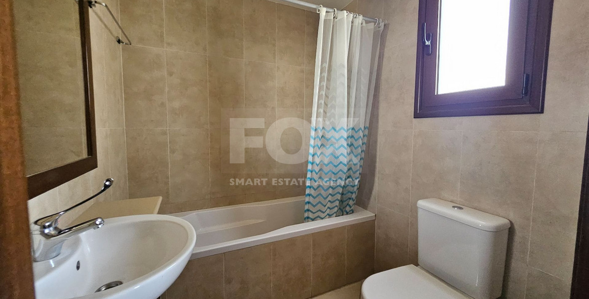 Huge-Furnished, Duplex Apartment, Two Plus One Bedroom With Huge Veranda For Rent In Kato Polemidia