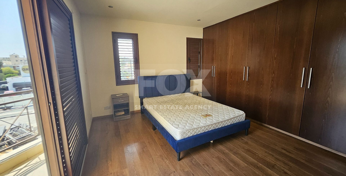 Huge-Furnished, Duplex Apartment, Two Plus One Bedroom With Huge Veranda For Rent In Kato Polemidia