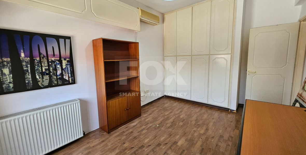 Partially Renovated-Three Bedroom Furnished Semi Detached House For Rent in Agios Spyridonas