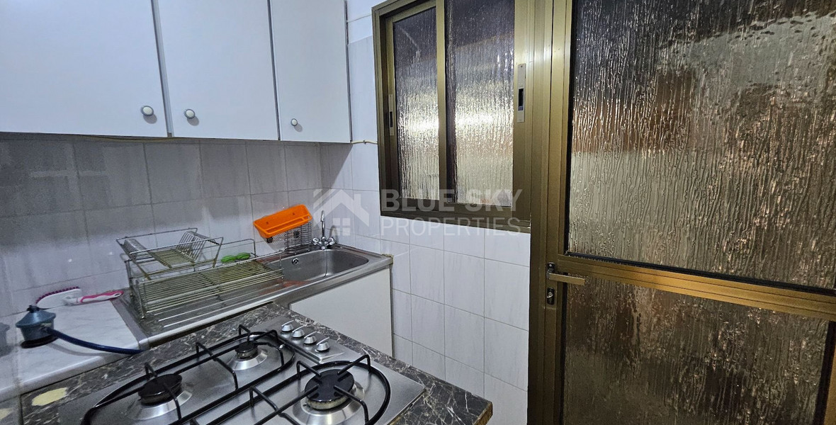Partially Renovated-Three Bedroom Furnished Semi Detached House For Rent in Agios Spyridonas