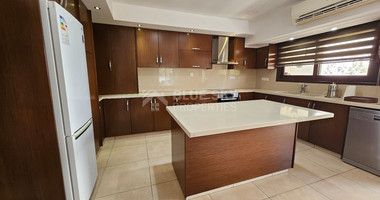 Partially Renovated-Three Bedroom Furnished Semi Detached House For Rent in Agios Spyridonas