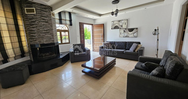 Partially Renovated-Three Bedroom Furnished Semi Detached House For Rent in Agios Spyridonas