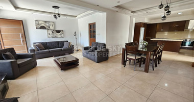 Partially Renovated-Three Bedroom Furnished Semi Detached House For Rent in Agios Spyridonas
