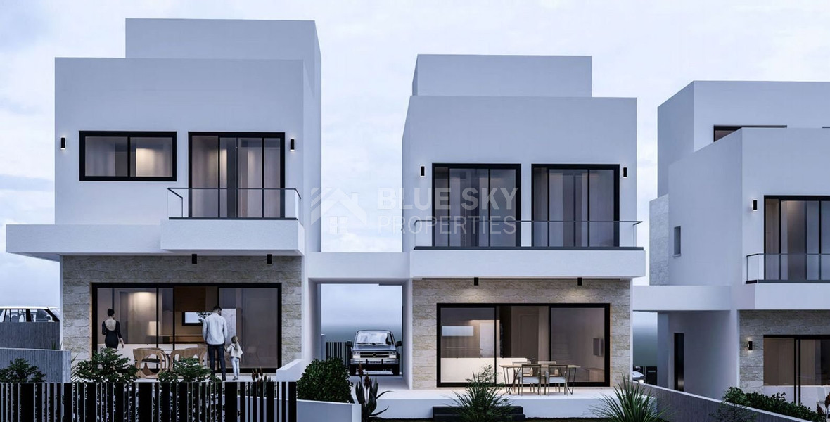 Four bedroom semi detached villa for sale in Agios Athanasios, Limassol