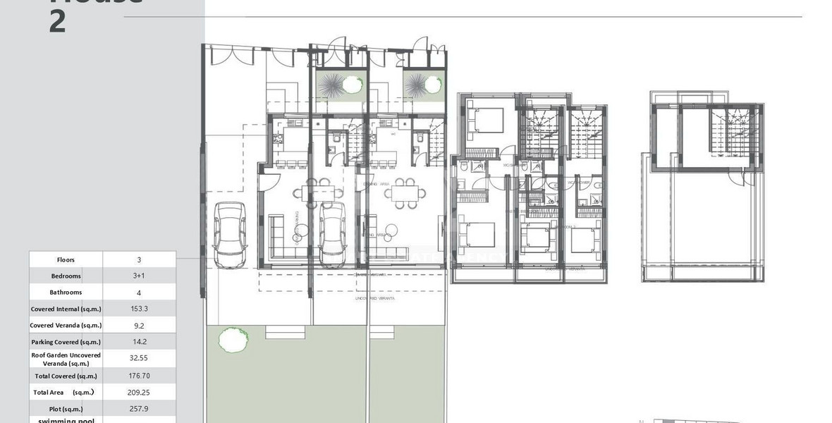 Four bedroom semi detached villa for sale in Agios Athanasios, Limassol