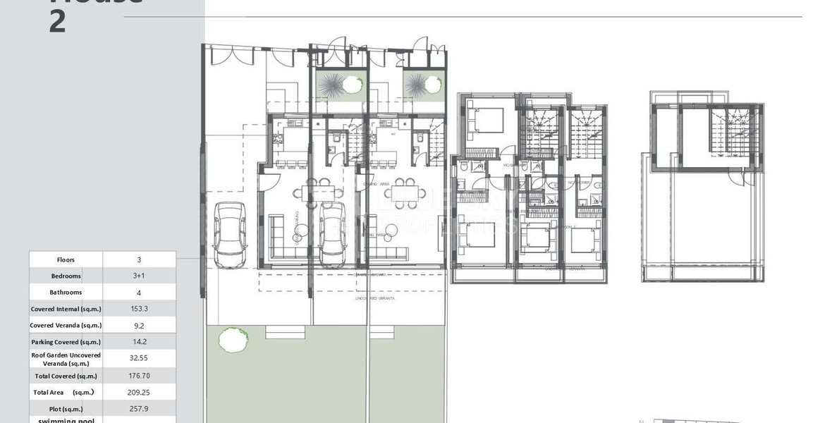 Four bedroom semi detached villa for sale in Agios Athanasios, Limassol