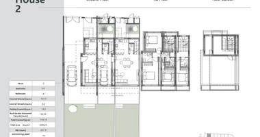 Four bedroom semi detached villa for sale in Agios Athanasios, Limassol