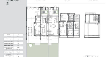 Four bedroom semi detached villa for sale in Agios Athanasios, Limassol