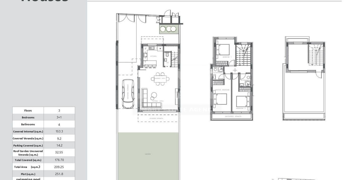 Four bedroom semi detached villa for sale in Agios Athanasios, Limassol