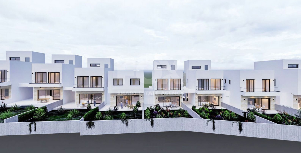 Four bedroom semi detached villa for sale in Agios Athanasios, Limassol