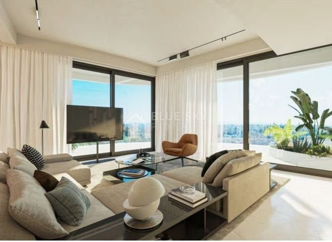 Three bedroom semi detached villa with private swimming pool for sale in Agios Athanasios, Limassol