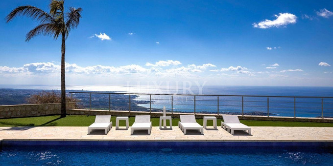 For sale : Breathtaking four-Bedroom Mansion with Panoramic Sea Views | Pegeia, Paphos