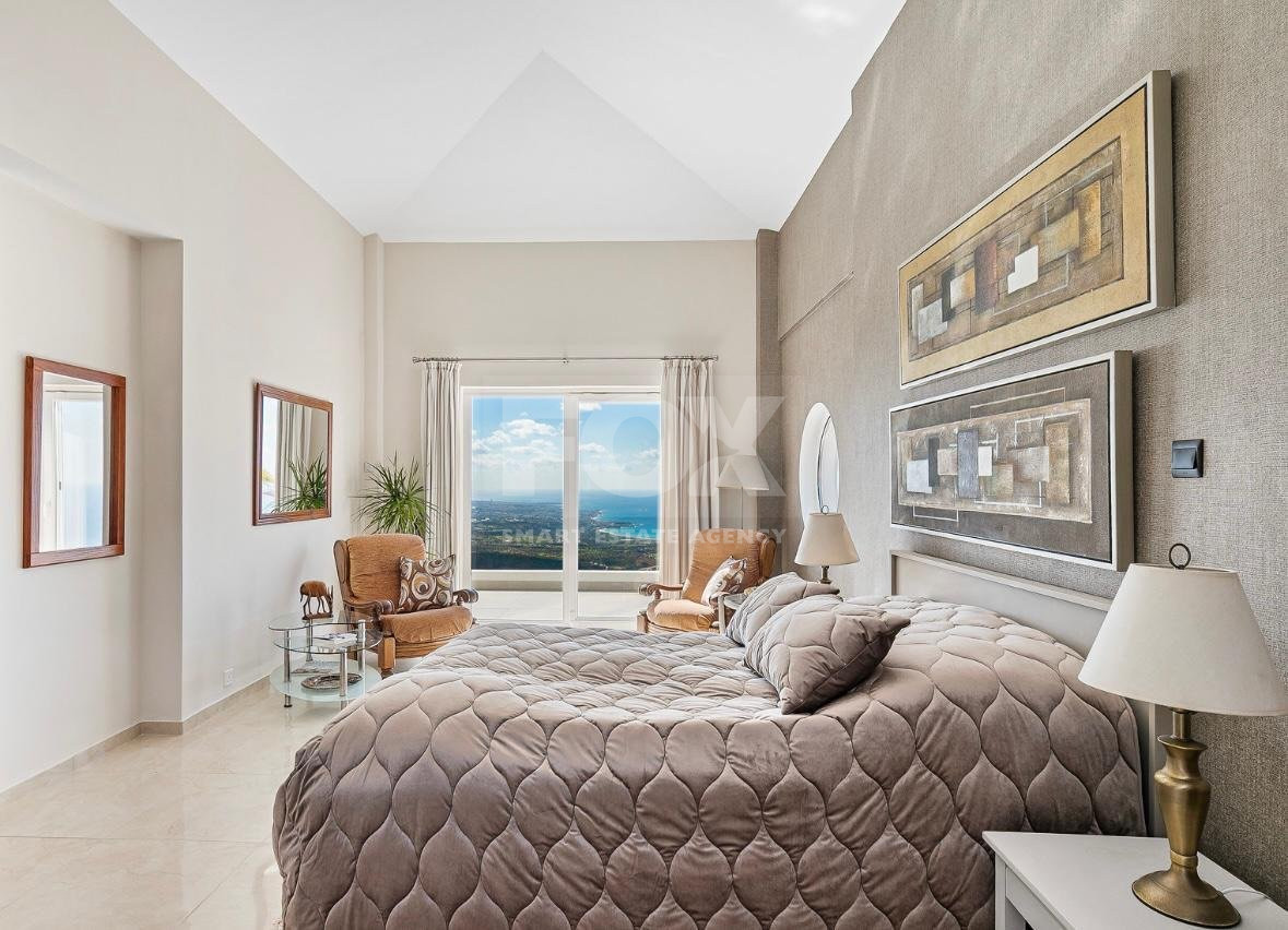 For sale : Breathtaking four-Bedroom Mansion with Panoramic Sea Views | Pegeia, Paphos