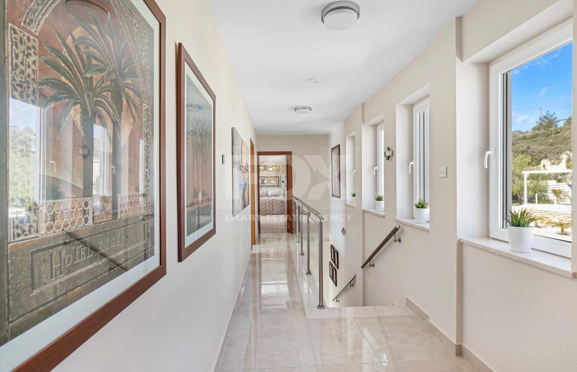 For sale : Breathtaking four-Bedroom Mansion with Panoramic Sea Views | Pegeia, Paphos