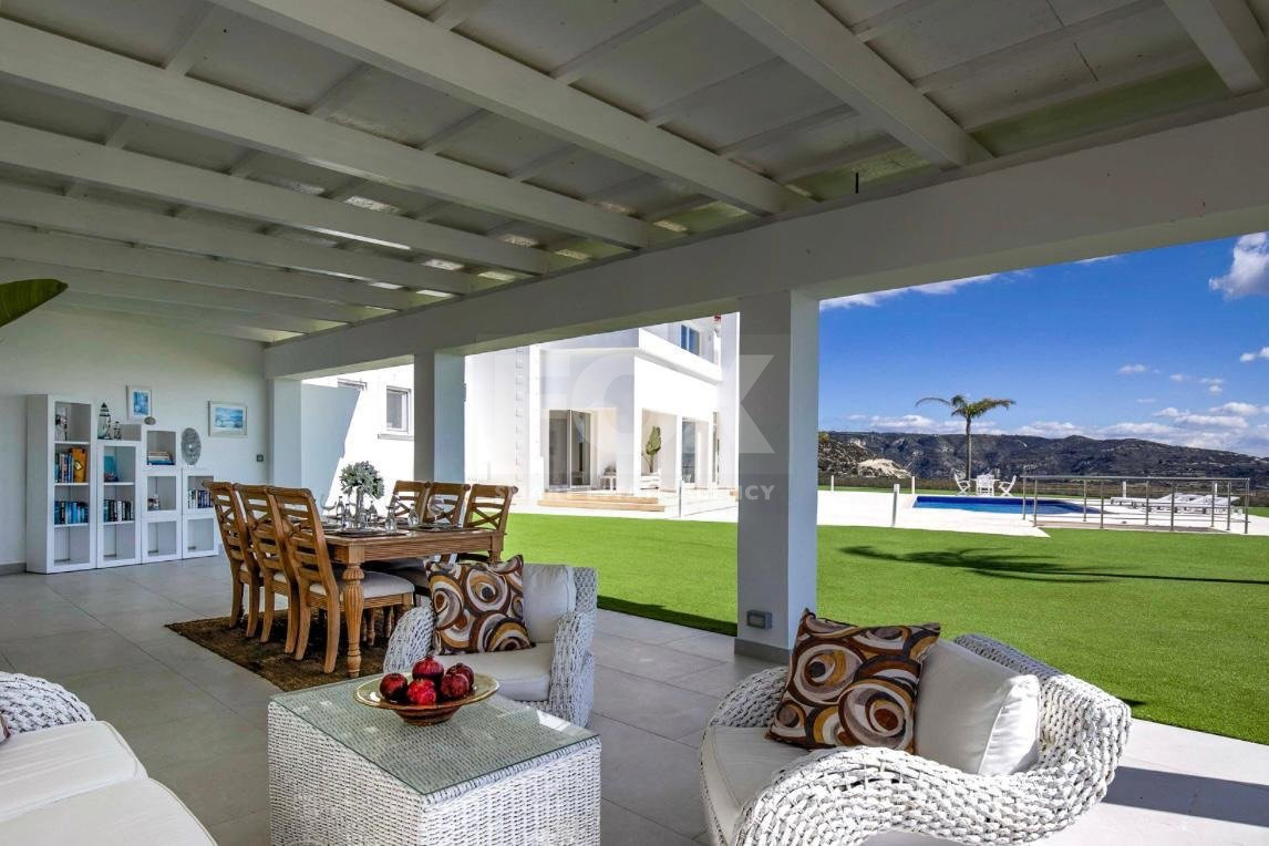 For sale : Breathtaking four-Bedroom Mansion with Panoramic Sea Views | Pegeia, Paphos