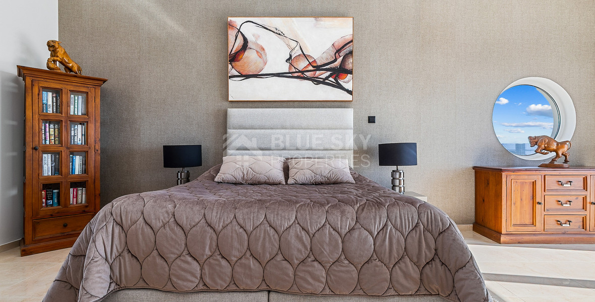 For sale : Breathtaking four-Bedroom Mansion with Panoramic Sea Views | Pegeia, Paphos