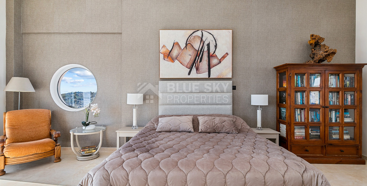 For sale : Breathtaking four-Bedroom Mansion with Panoramic Sea Views | Pegeia, Paphos