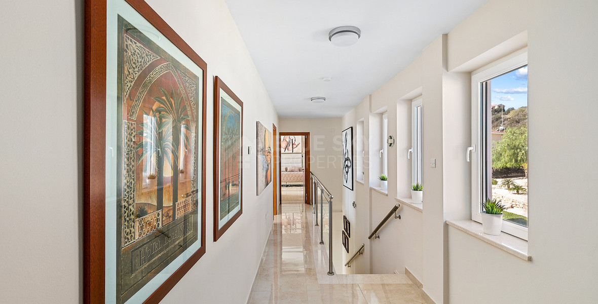 For sale : Breathtaking four-Bedroom Mansion with Panoramic Sea Views | Pegeia, Paphos
