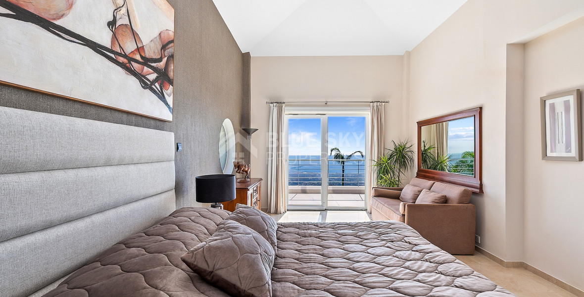 For sale : Breathtaking four-Bedroom Mansion with Panoramic Sea Views | Pegeia, Paphos